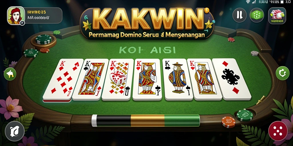 Tampilan gameplay KAKWIN yang menarik dan interaktif.